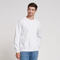 Dri-Power® Fleece Crew Sweatshirt White